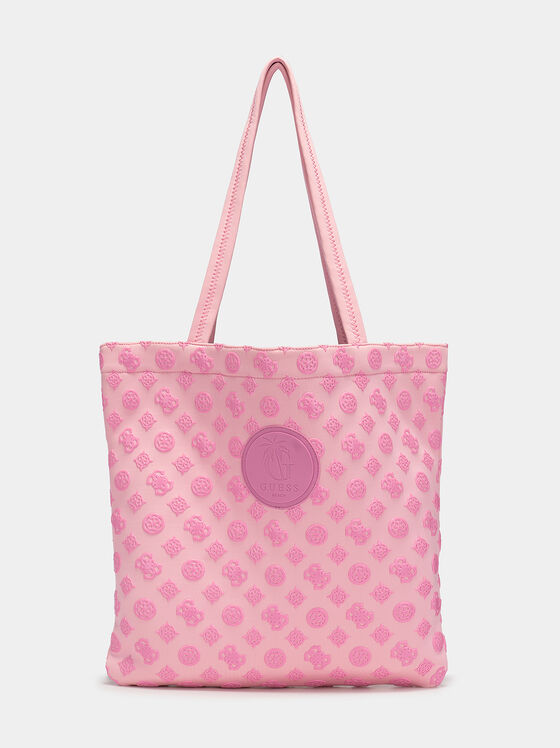 Розова чанта с 4G лого принт - 1