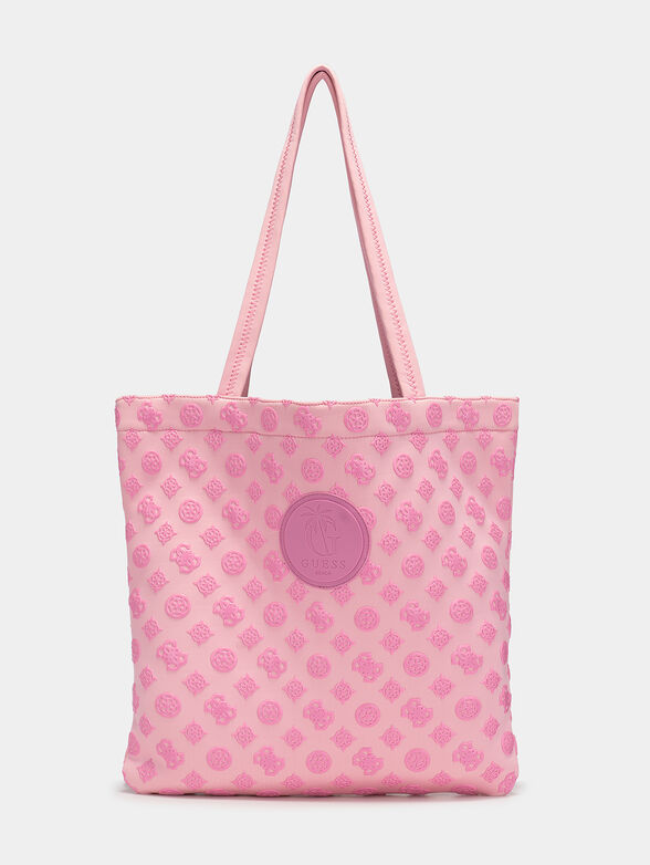 Pink bag with 4G logo print - 1