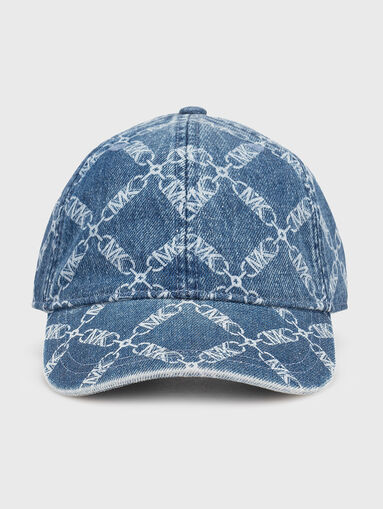 Logo denim baseball hat - 3