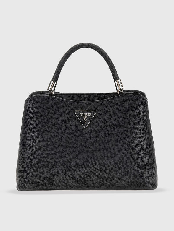 Black bag with saffiano effect  - 1