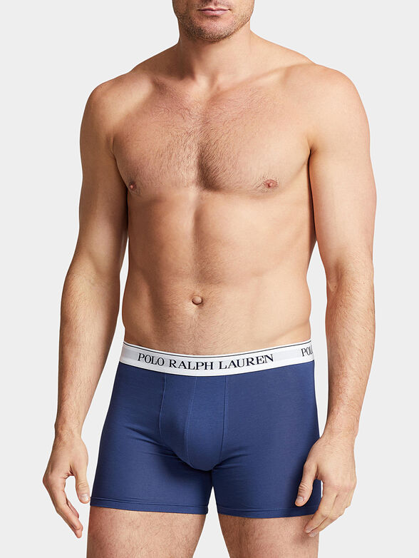 Set of three boxers in blue shades - 5