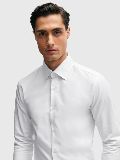 Cotton white shirt  - 4