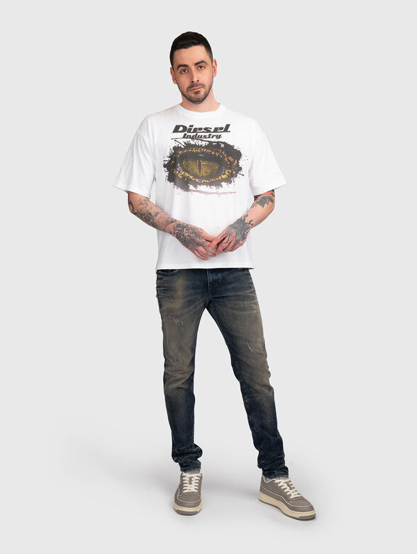 T-BOXT-T25 cotton T-shirt with logo print - 2