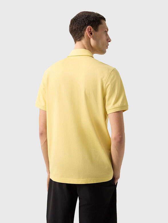 Cotton-blend polo shirt - 3