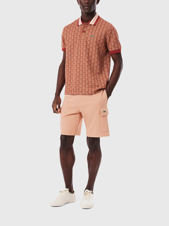 Shorts with logo embroidery - 1