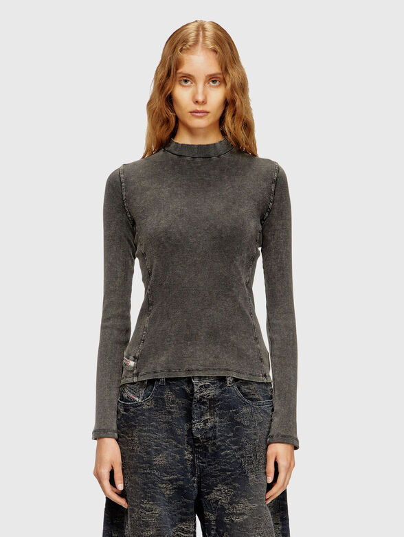 T-MOKKY-LS long sleeved cotton blouse - 1