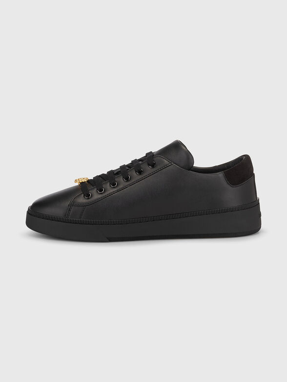 RYVER black sneakers with metal detail - 4