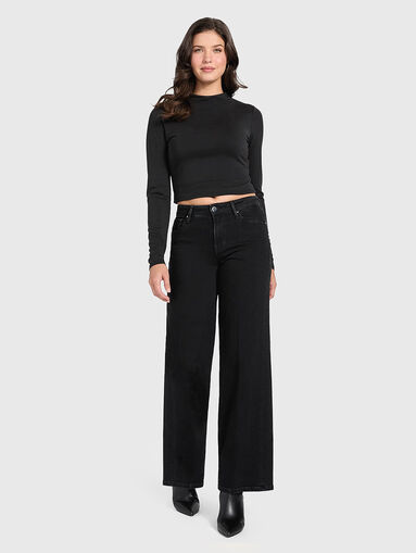 SEXY PALAZZO black jeans - 5