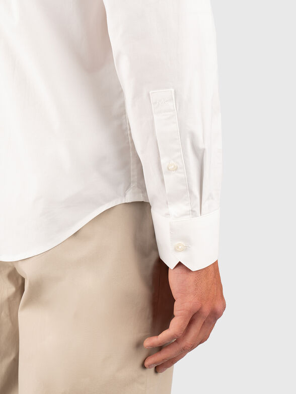 Long sleeved cotton shirt - 4