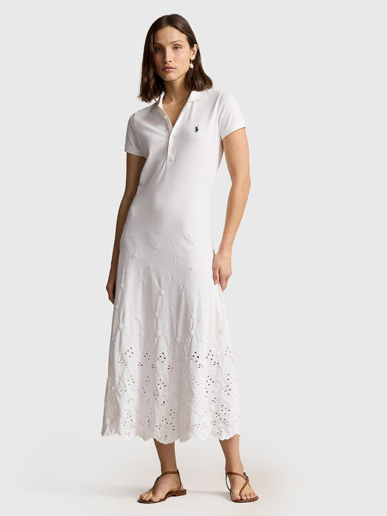 Pique polo dress - 1