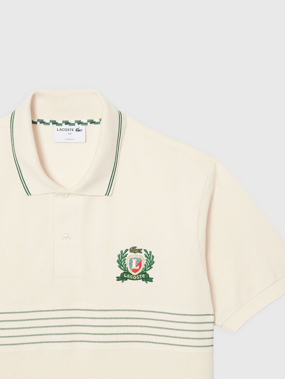 Polo shirt with accent stitching - 2