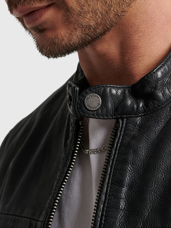 HERITAGE SPORTS RACER leather jacket - 5