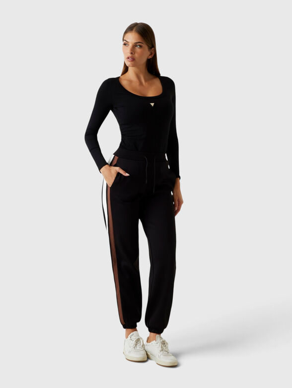 Cotton brown bodysuit - 2