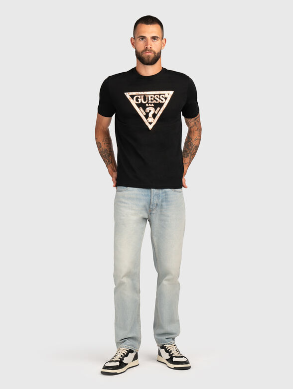 T-shirt with triangular logo - 2