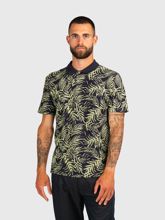 Printed polo shirt - 1