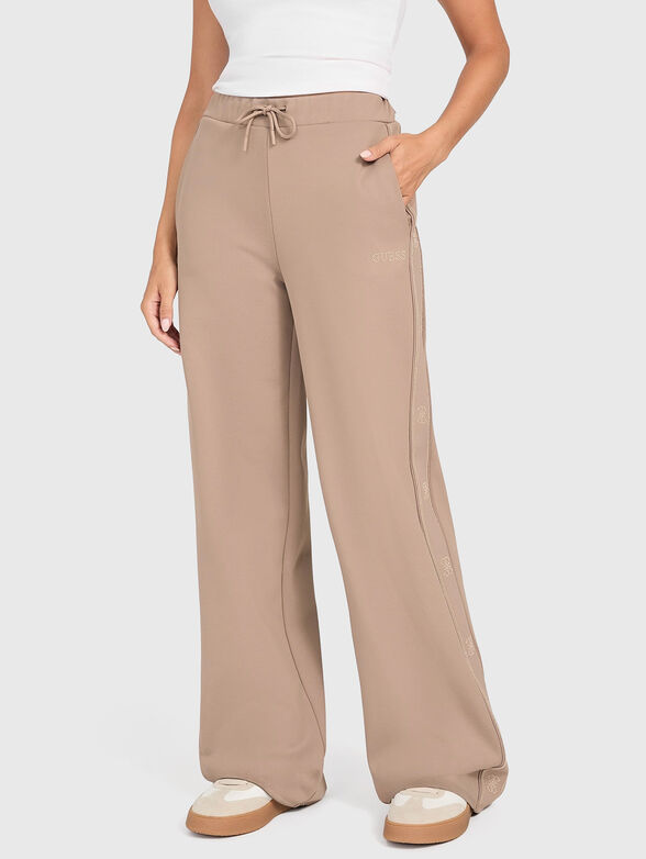 OCTAVIA sports trousers with accent trim - 1