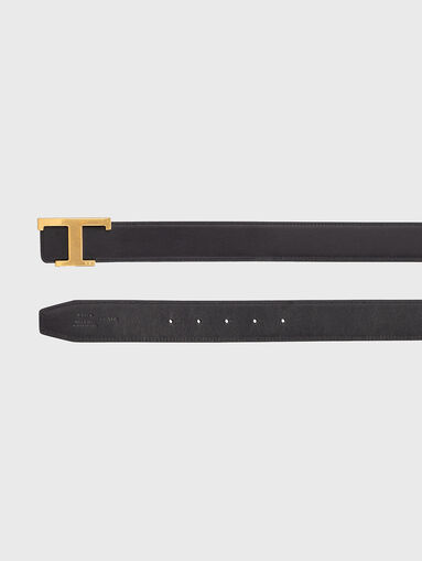 T TIMELESS reversible leather belt - 3