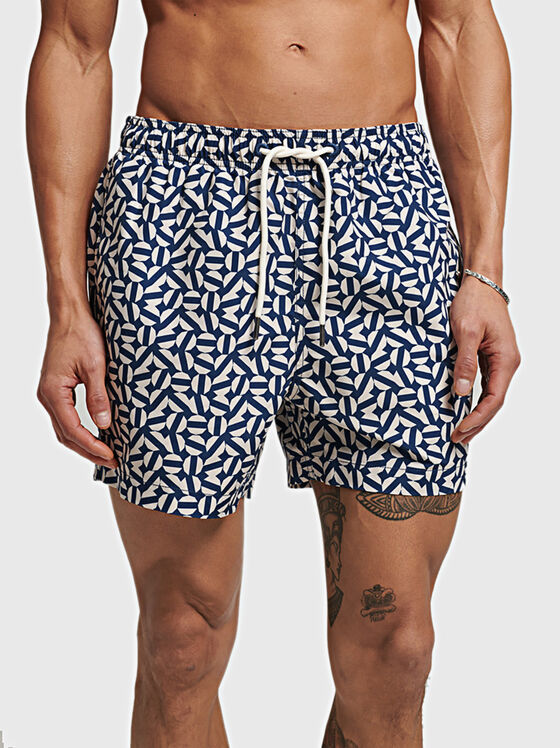 STUDIOS printed beach shorts - 1