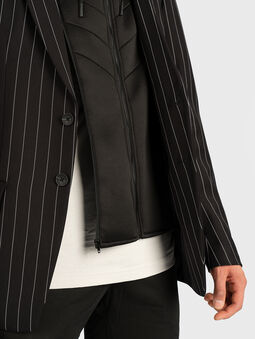 Blazer with removable vest with hood - 4