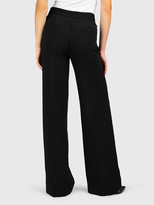 Straight-leg trousers in black - 2
