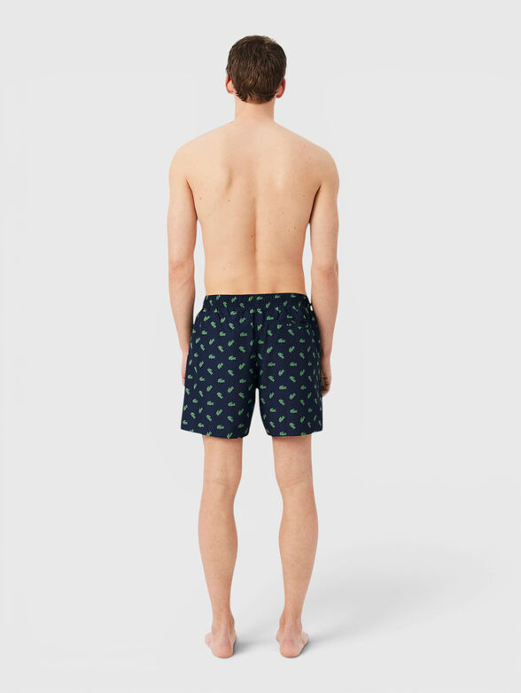 Light blue beach shorts - 2