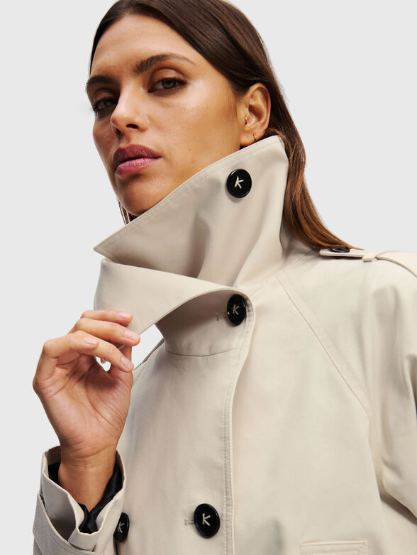 Twill cropped jacket - 3