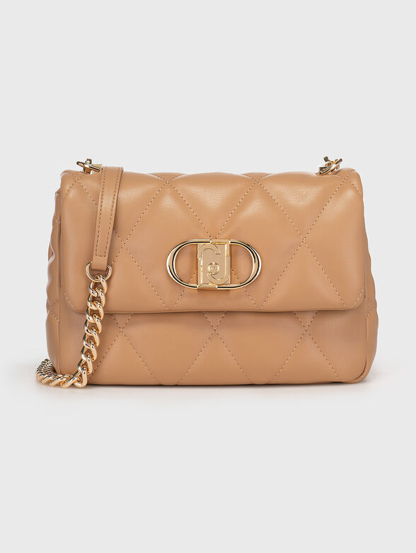 Crossbody bag with wuilted effect - 1