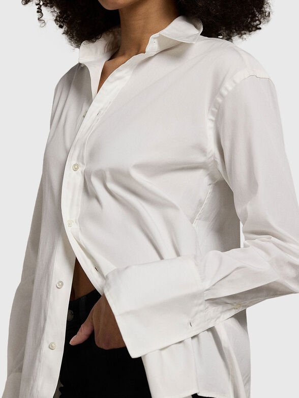 CRLINE long sleeved cotton shirt - 4