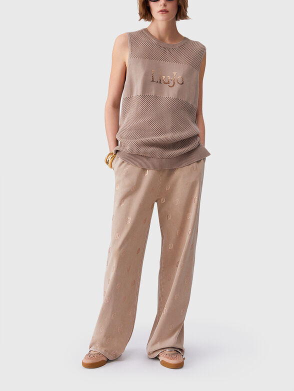 Openwork knit top - 2