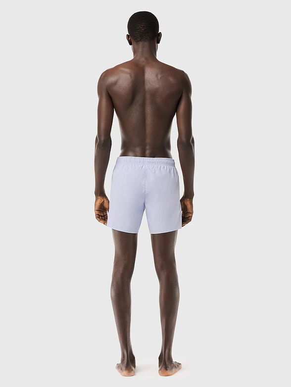 Yellow shorts with logo detail - 2