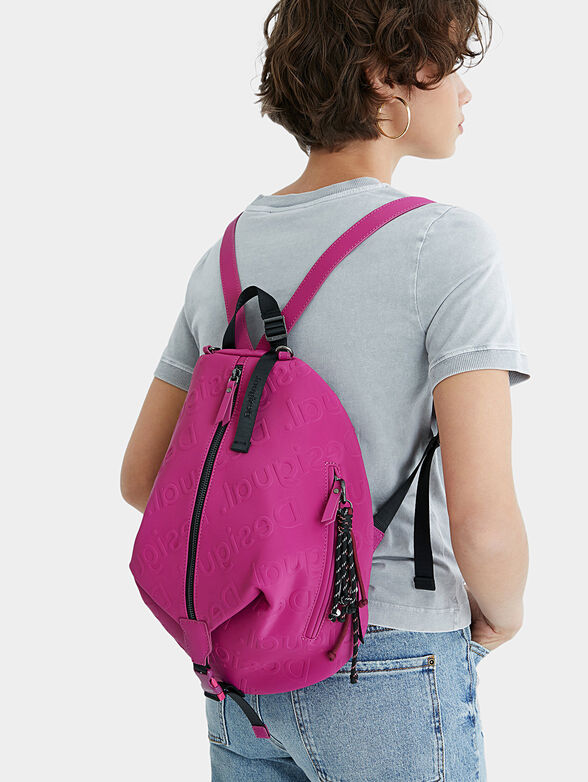 GALIA backpack with logo relief - 2