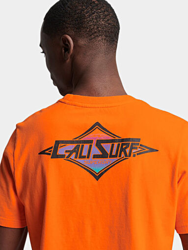 Black T-shirt with print - 5