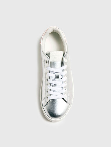Silver sneakers - 4