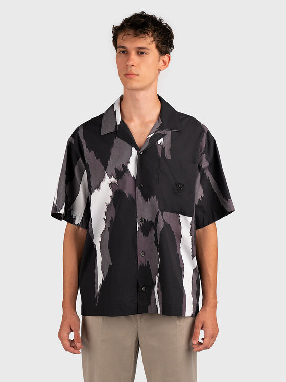 EGEENO shirt with abstract print  - 1