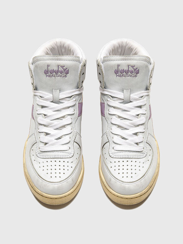 MI BASKET Leather sneakers - 6