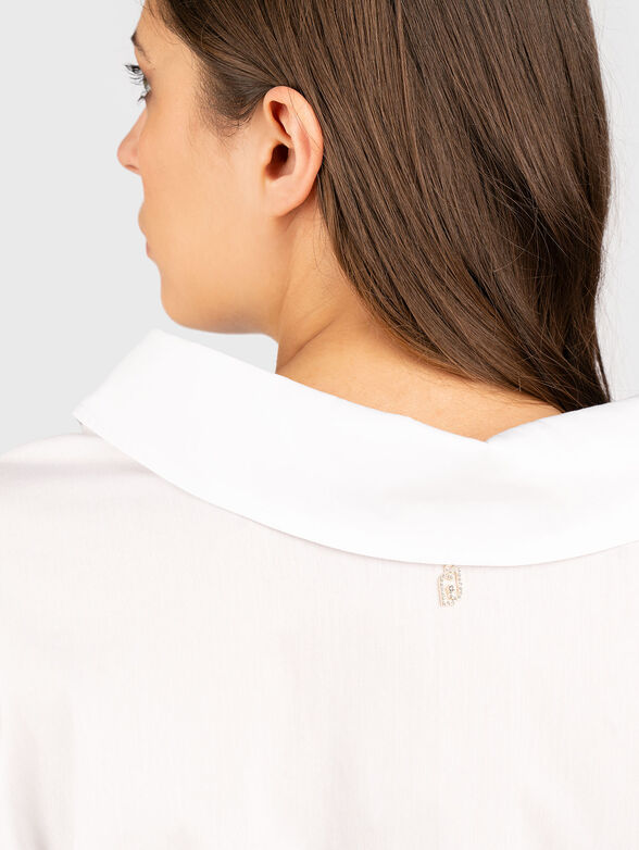Cotton poplin shirt - 6