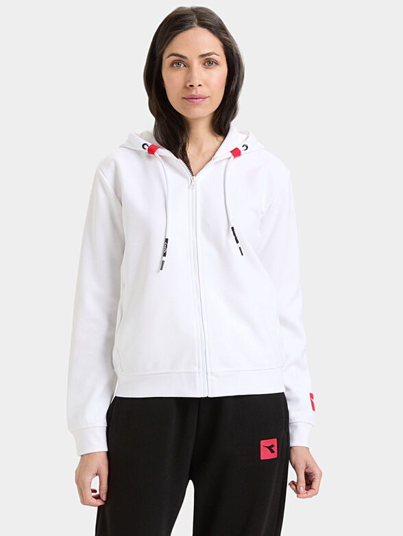 URBANITY sports sweatshirt with hood and laces - 1