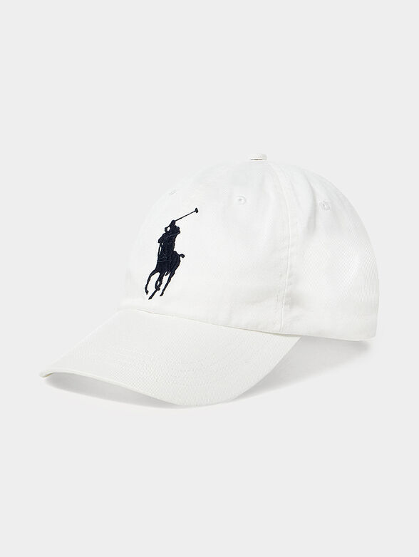 Cotton hat with embroidery - 1