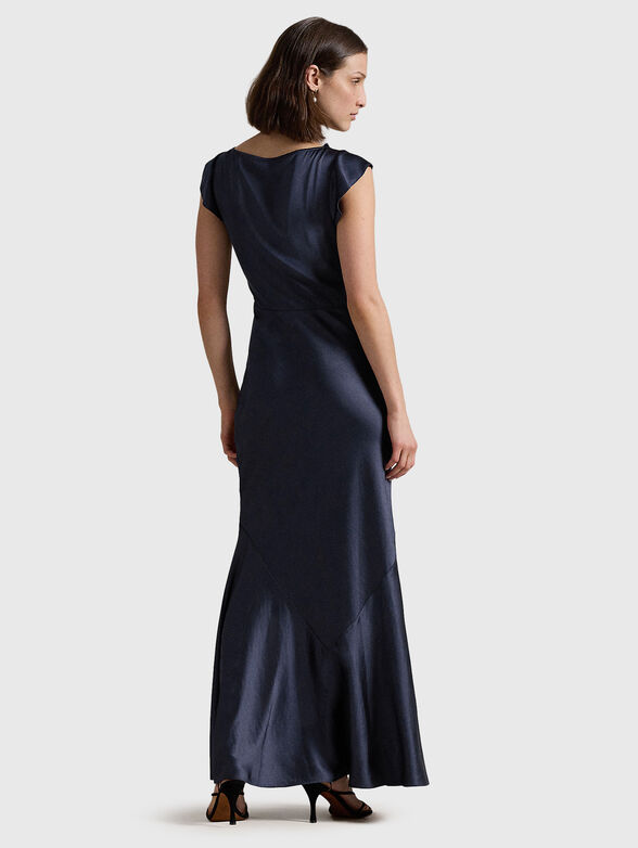 Maxi satin dress - 2