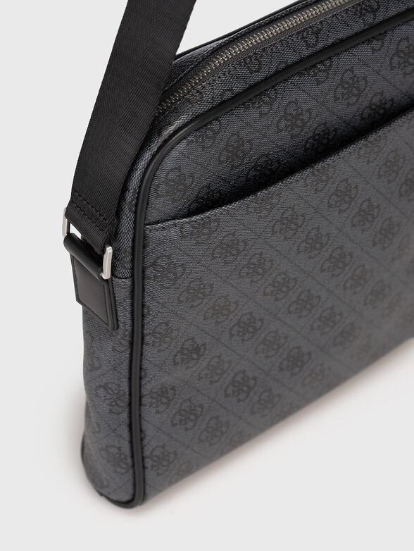 MILANO crossbody bag with monogram print - 6