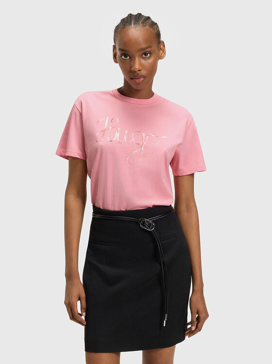 Тениска с овално деколте - 1