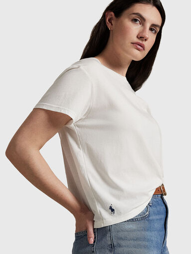 T-shirt with embroidered logo - 4