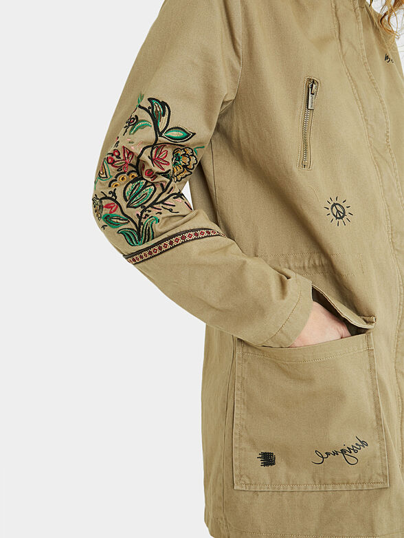 IGGY POP Embroidered parka - 2