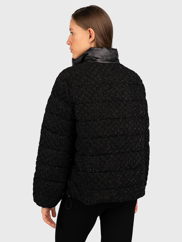 Black jacket with shiny accents - 3