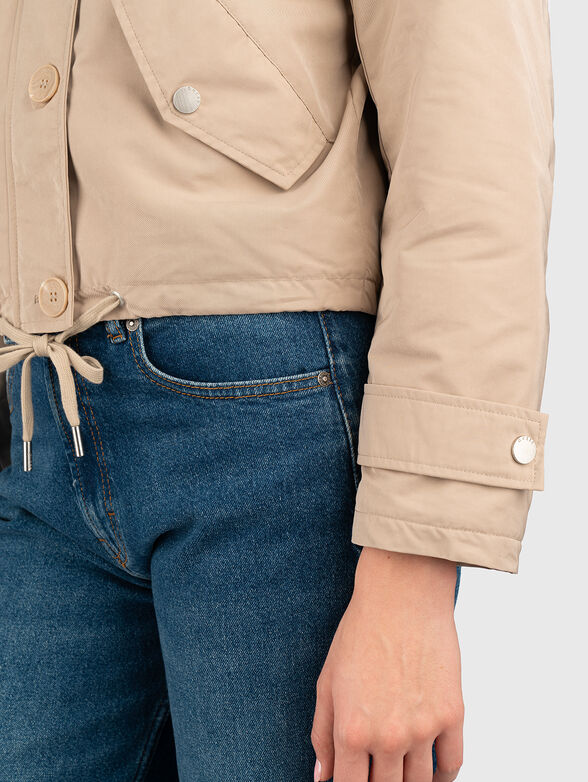 NORA cropped jacket - 5