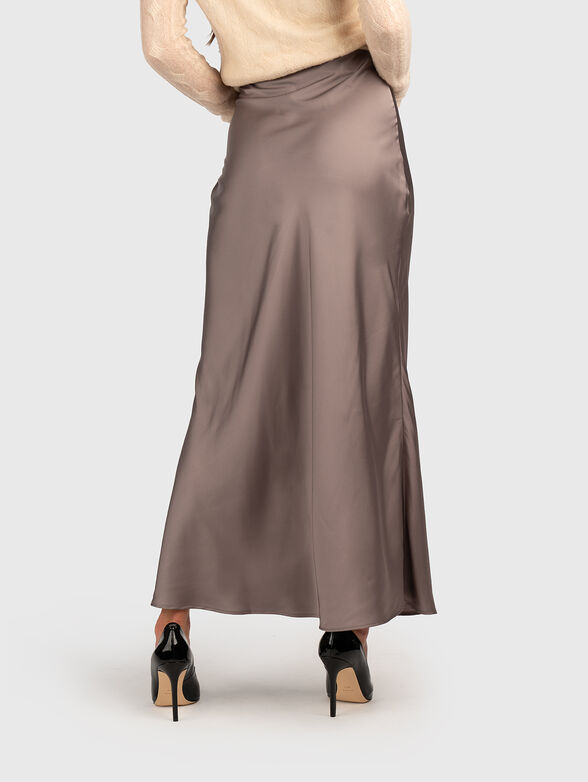 SIBILLA midi skirt with animal print - 2