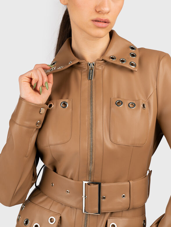 RORY trench in faux leather - 5