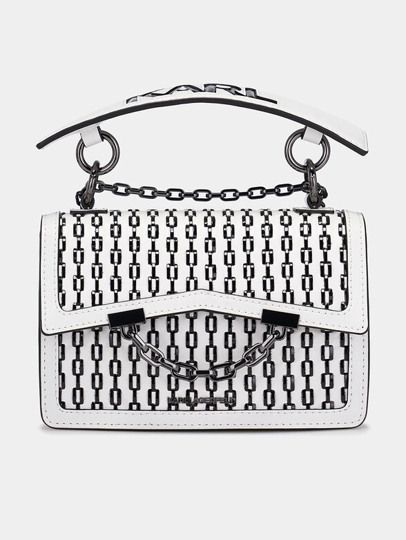 Crossbody bag with embossed logo - 4
