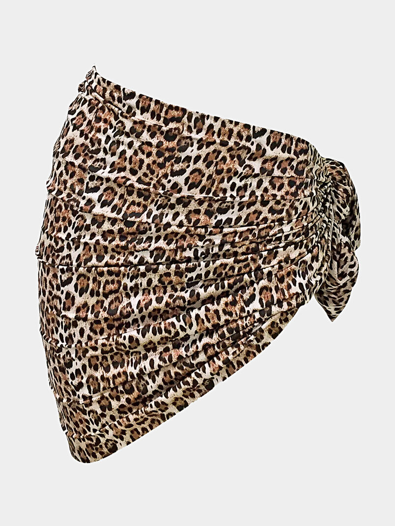 ESSENTIALS pareo with animal print brand YAMAMAY — /en