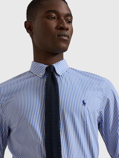 Cotton-blend shirt - 4